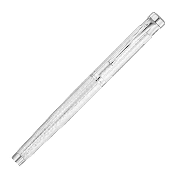 TANGO Korn-Design Füllfederhalter Silber Goldfeder