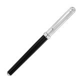 CHESS Tintenroller Pyramid-Design Silber-Lack schwarz