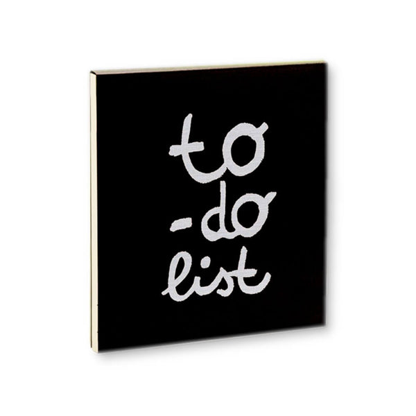 TO-DO Notizblock quadratisch schwarz