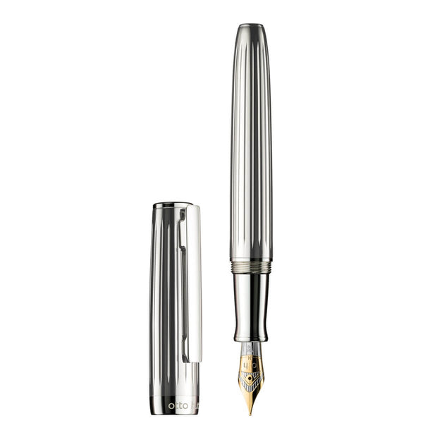 Design07 STREIFEN Füllfederhalter Sterlingsilber