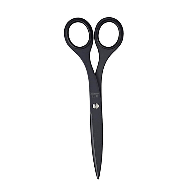Schere OFFICE MED S-165F, Stahl Schwarz mattiert, fluorbeschichtet