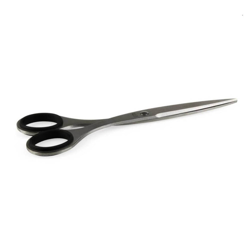 Schere OFFICE MED S-165, Stahl mattiert, Griffring schwarz