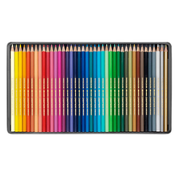 SWISSCOLOR AQUARELLE Sortiment mit 40 Farben wasservermalbar