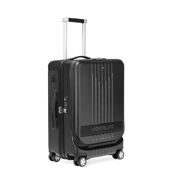 #MY4810 Kabinen-Trolley 4 Wheels mit Vordertasche Schwarz