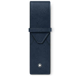 Sartorial Etui für 2 Schreibgeräte blau