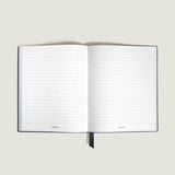 Notizbuch large (groß), Sartorial Leder blau, liniert