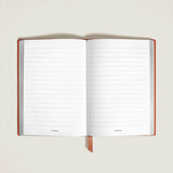 Notizbuch medium (mittelgroß), Sartorial Leder Cayenne rot, liniert