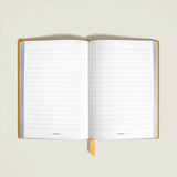 Notizbuch large (groß), Sartorial Leder gelb, liniert