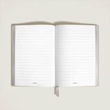 Notizbuch large (groß), Sartorial Leder beige, liniert