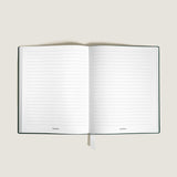 Notizbuch large (groß), Sartorial Leder grün, liniert