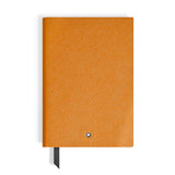 Notizbuch medium (mittelgroß), Saffiano Leder saffran, liniert
