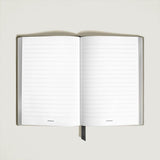 Notizbuch medium (mittelgroß), Saffiano Leder dunkelgrün, liniert