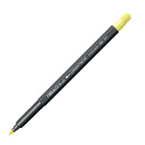 Filzmalstift FIBRALO® BRUSH 0186.011 Lichtgelb mit Pinselspitze