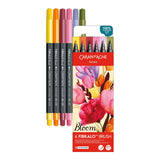 FIBRALO® BRUSH Sortiment BLOOM mit 6 Filzmalstiften mit Pinselspitze im Kartonetui