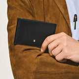 MEISTERSTÜCK Brieftasche 6cc mit Geldscheinklammer Schwarz