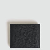 Brieftasche GRAIN Leder 6cc Schwarz