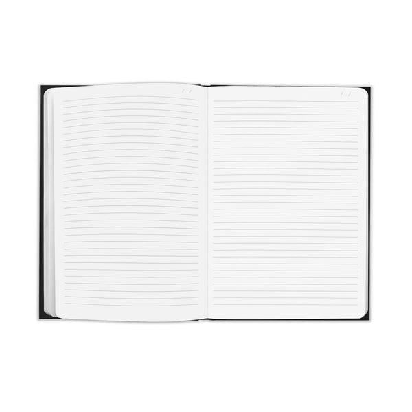 Notizbuch COLORMAT-X A5 liniert metallic schwarz