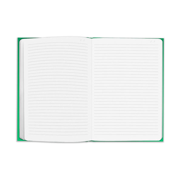 caran d'ache colormat-x Notizbuch metallic grün liniert