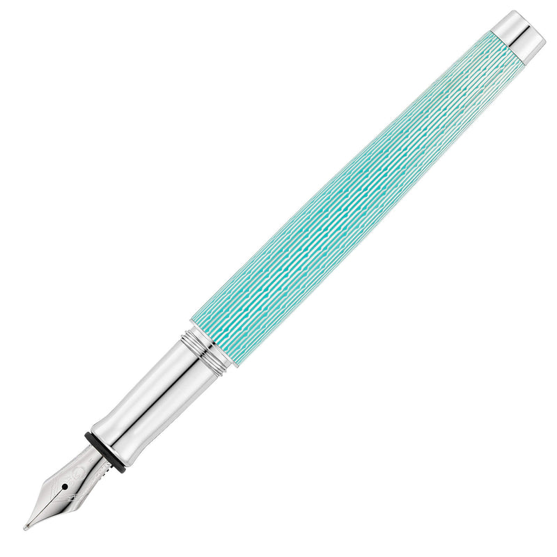 TANGO Imagination-Design Füllfederhalter Aquamarin