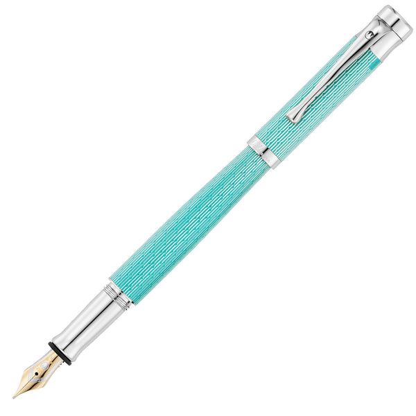 TANGO Imagination-Design Füllfederhalter Aquamarin Goldfeder
