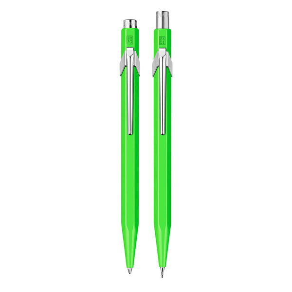 NEON-SET 849 Kugelscheiber + 844 Minenhalter FLUO GRÜN