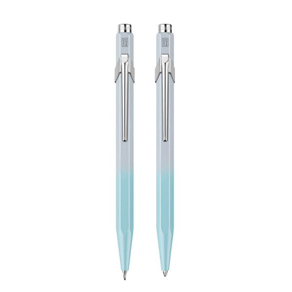 BLUE LAGOON Ltd. Kugelscheiber + Minenhalter 849 Polarblau-Frostgrau