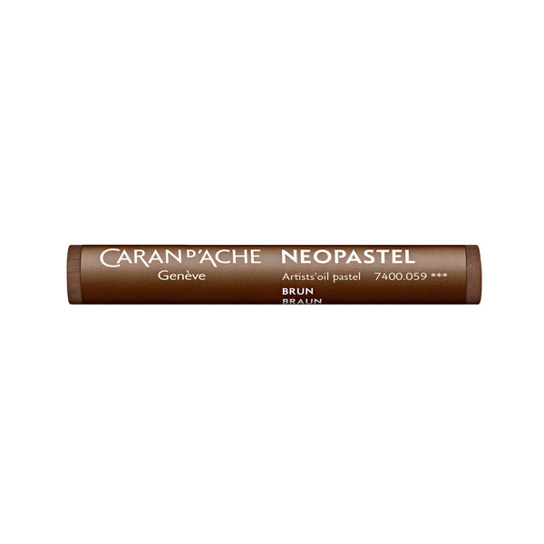 NEOPASTEL® Oelpastell Einzelblock rund braun