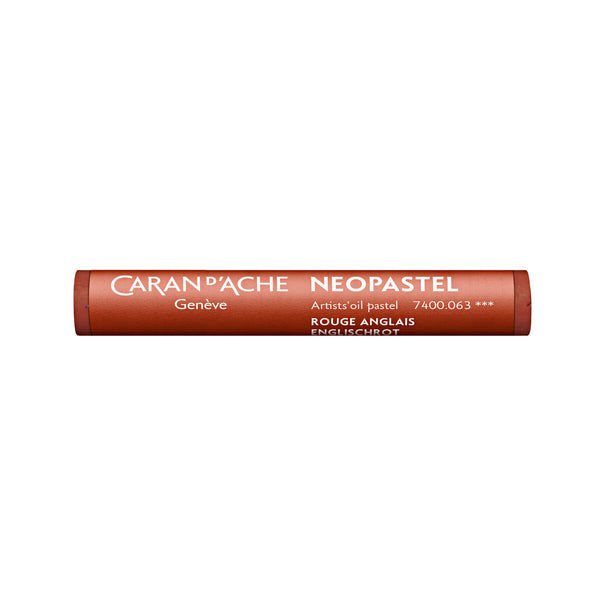 NEOPASTEL® Oelpastell Einzelblock rund englischrot