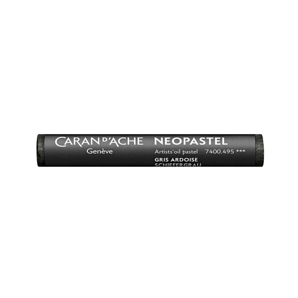 NEOPASTEL® Oelpastell Einzelblock rund schiefergrau
