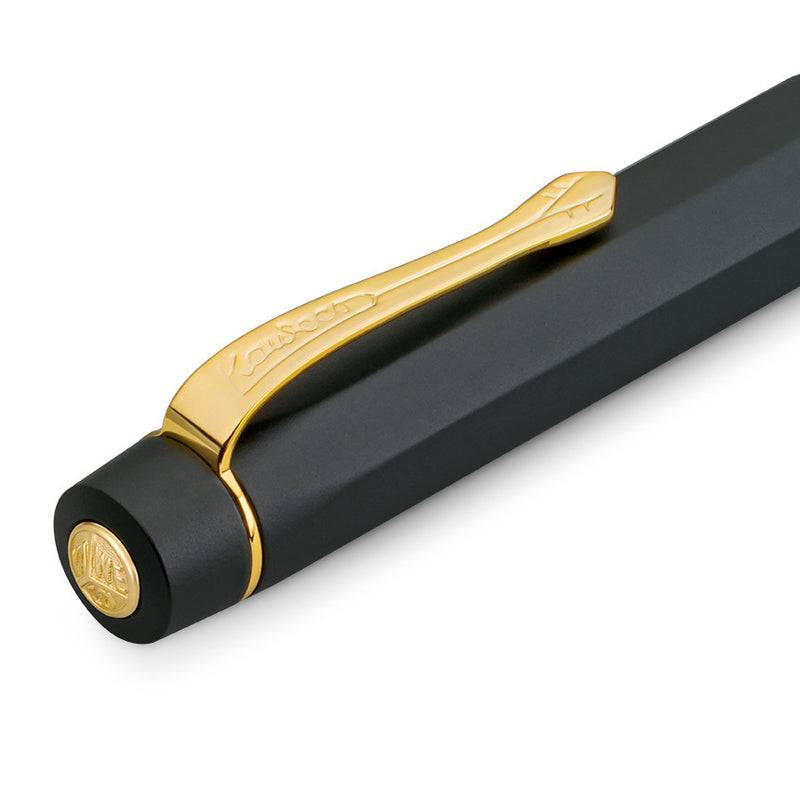 PISTON SPORT AL Füllfederhalter Black/Gold Starter-Set mit Tintenglas