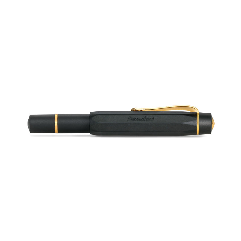 PISTON SPORT AL Füllfederhalter Black/Gold Starter-Set mit Tintenglas