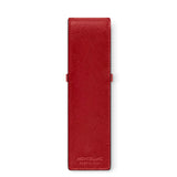 Sartorial Etui für 2 Schreibgeräte rot