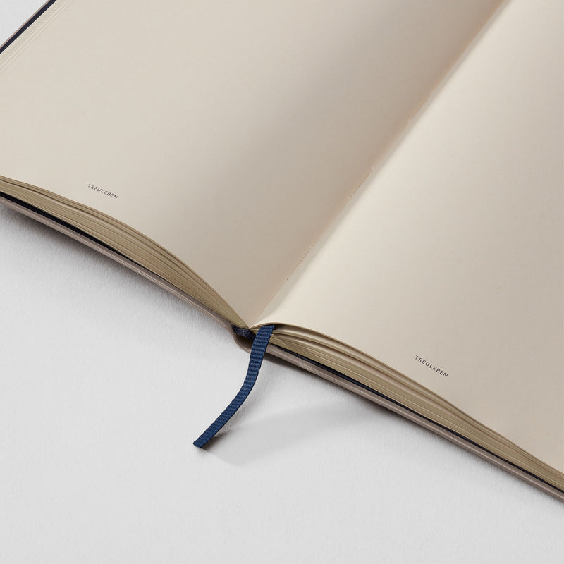 JOURNAL L Notizbuch Dolphin Leder Größe Large